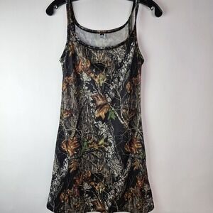 Wilderness Dreams Hunting Camo Nightgown‎ Sleep Dress Chemise Slip Size Small